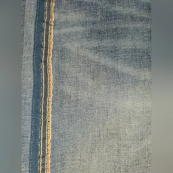 Anthropologie Pilcro Side Stripe Slim Boyfriend Jeans Light Mid Rise Sz 25/0 - Picture 8 of 13